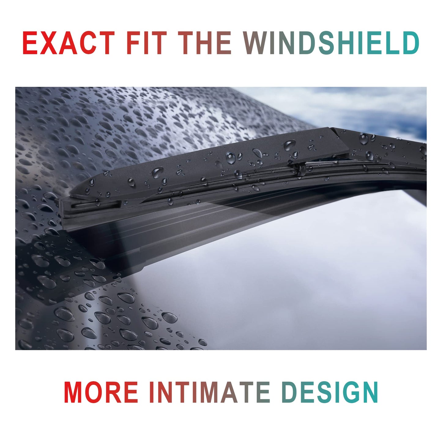 GARVEE Windshield Wipers 24 Inch 19 Inch Wiper Blades OEM Quality Premium Stable & Quiet