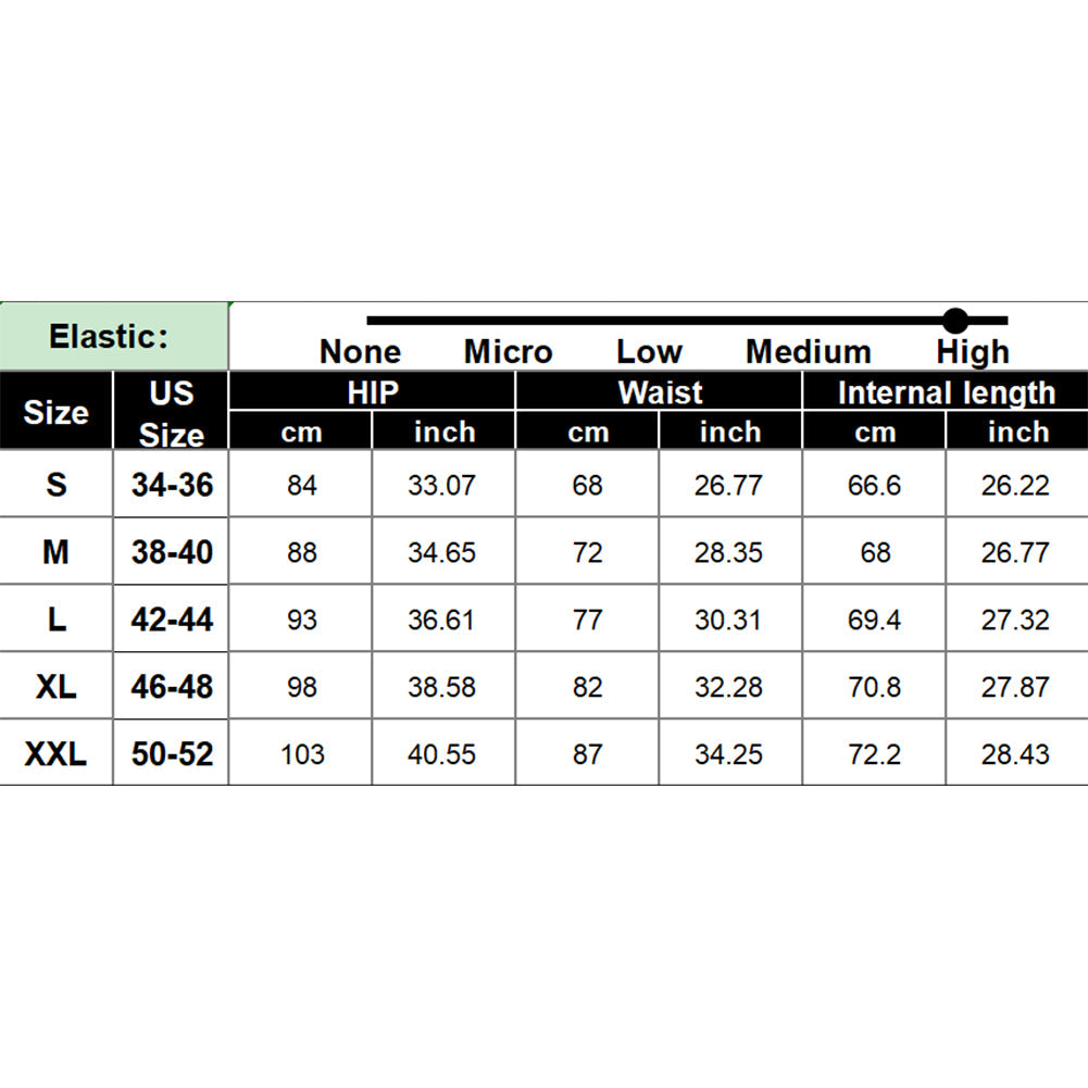 YESFASHION Men Gradient Compression Pants