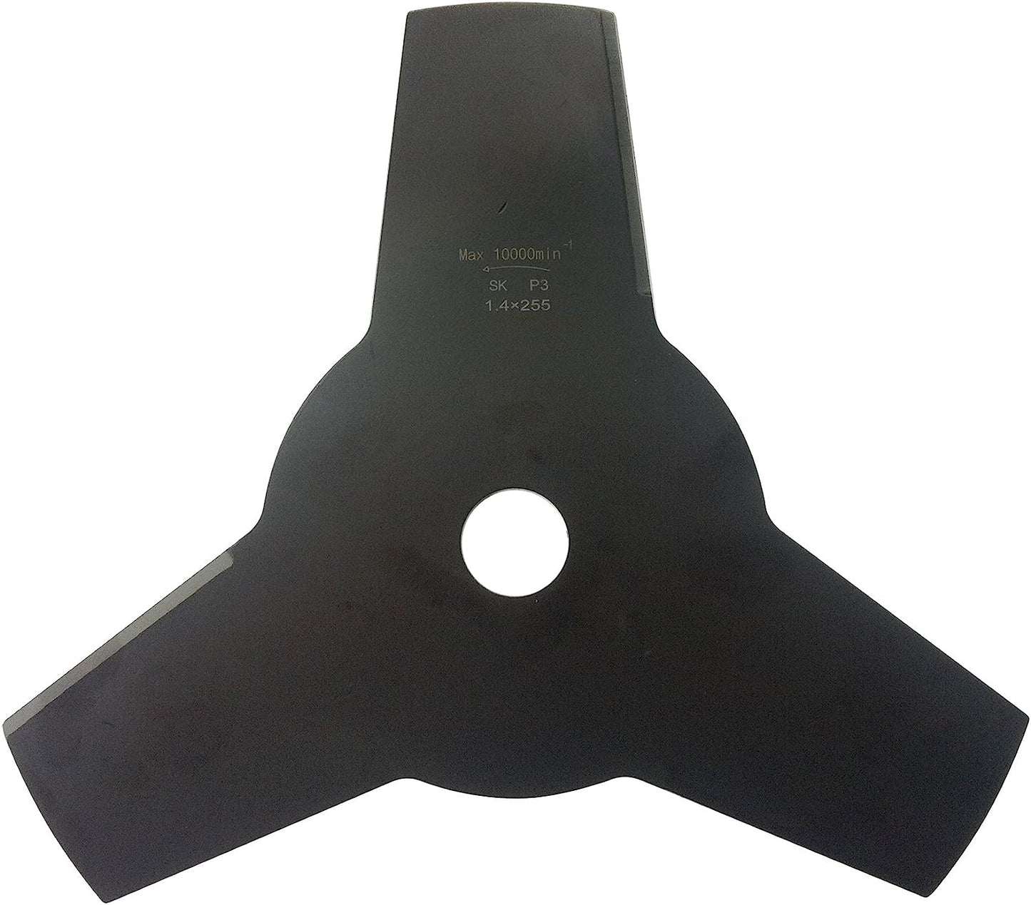 WILD BADGER POWER 10-inch, 3-tooth Heavyduty Brush Cutter Blade Universal Attachment