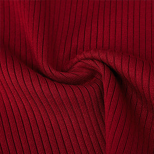 CLEARLOVE Womens Short Sleeve Polo Sweaters Ruffle Knit Tops Wine Red