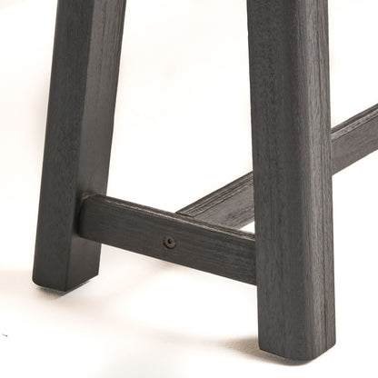 Cloud - Outdoor Bench With Acacia Wood Frame And Slat Panel Design