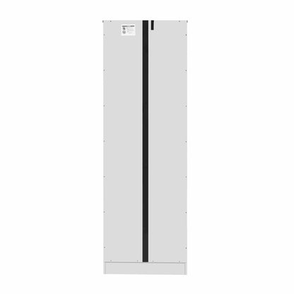 Tall Storage Cabinet With 8 Doors And 4 Shelves, Wall Storage Cabinet For Living Room, Kitchen, Office, Bedroom, Bathroom