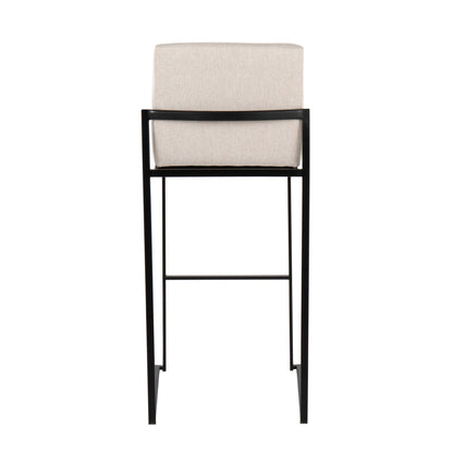 Fuji - Contemporary High Back Barstool Elegant Design