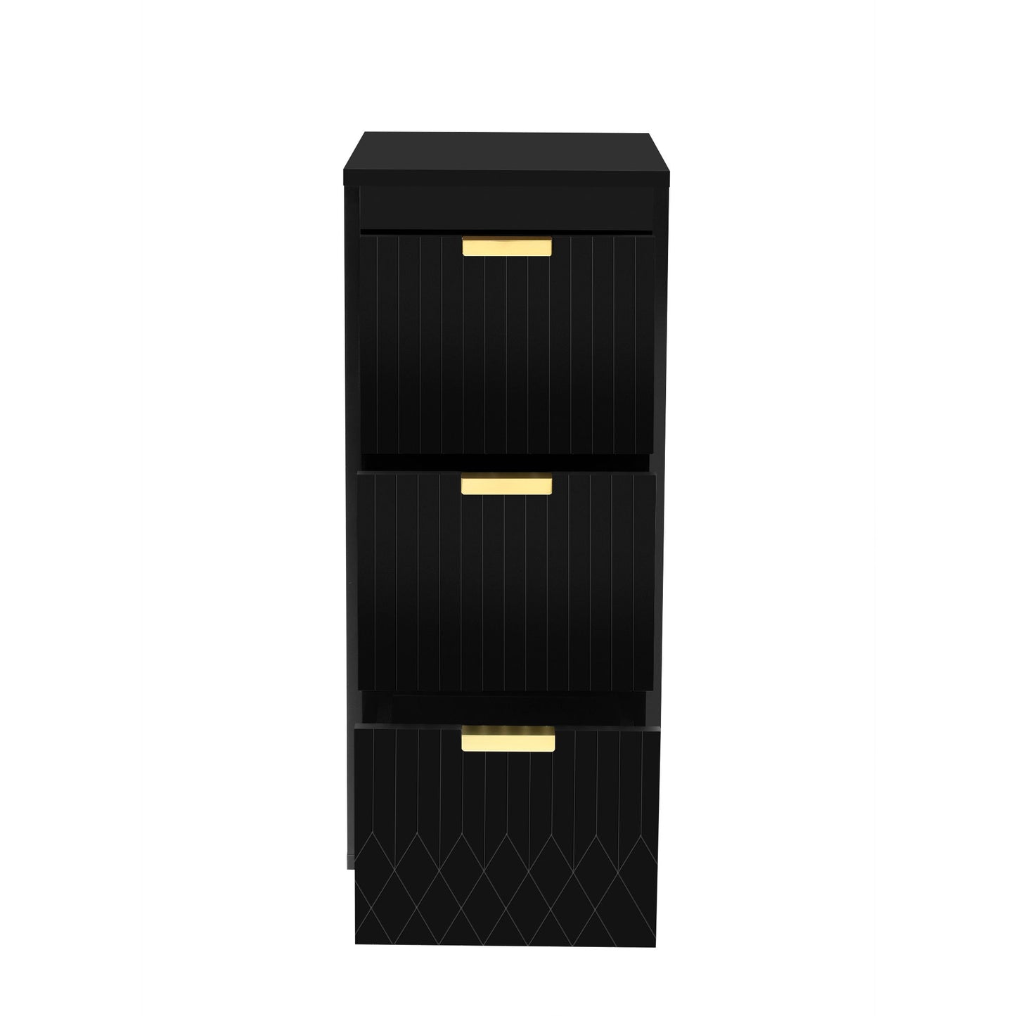 Modern Wall Mounted Floating Cabinet With Drawers For Bathroom
