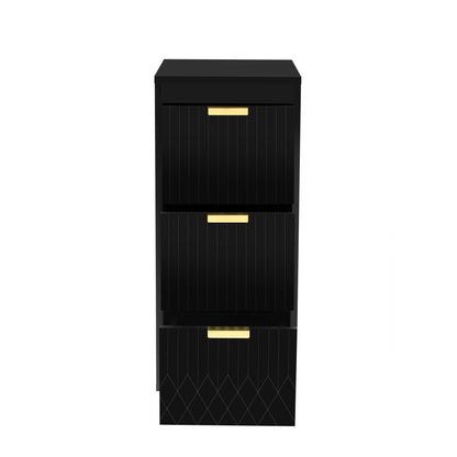 Modern Wall Mounted Floating Cabinet With Drawers For Bathroom