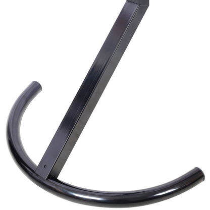 Indoor Bike Rack Stand For 1 - 2 Bicycles With Adjustable Arms - Black