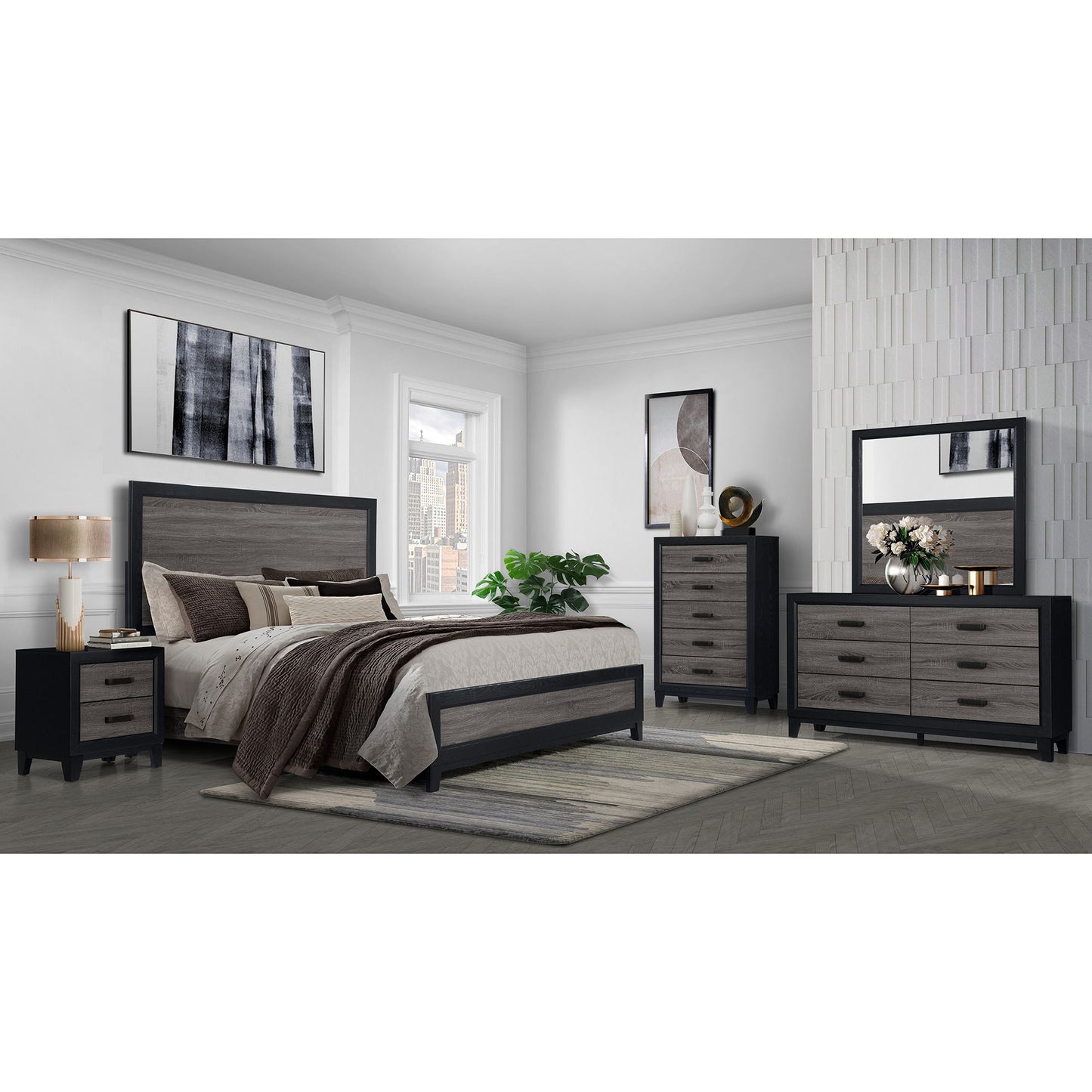 Soluto - Chest - Gray / Black