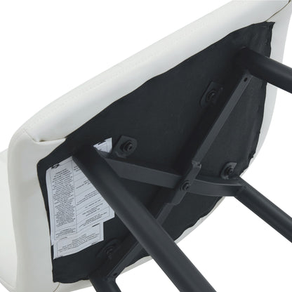 Bar Chair Set Comfortable With Metal Legs And Ergonomic Design