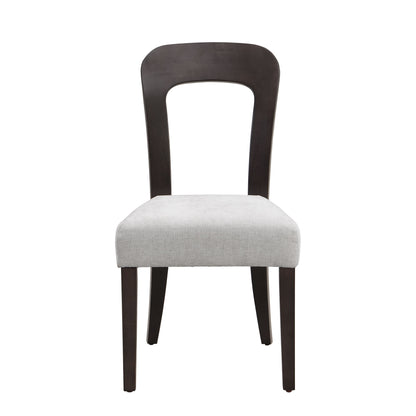 Upholstered Dining Chairs (Set of 2) - Gray