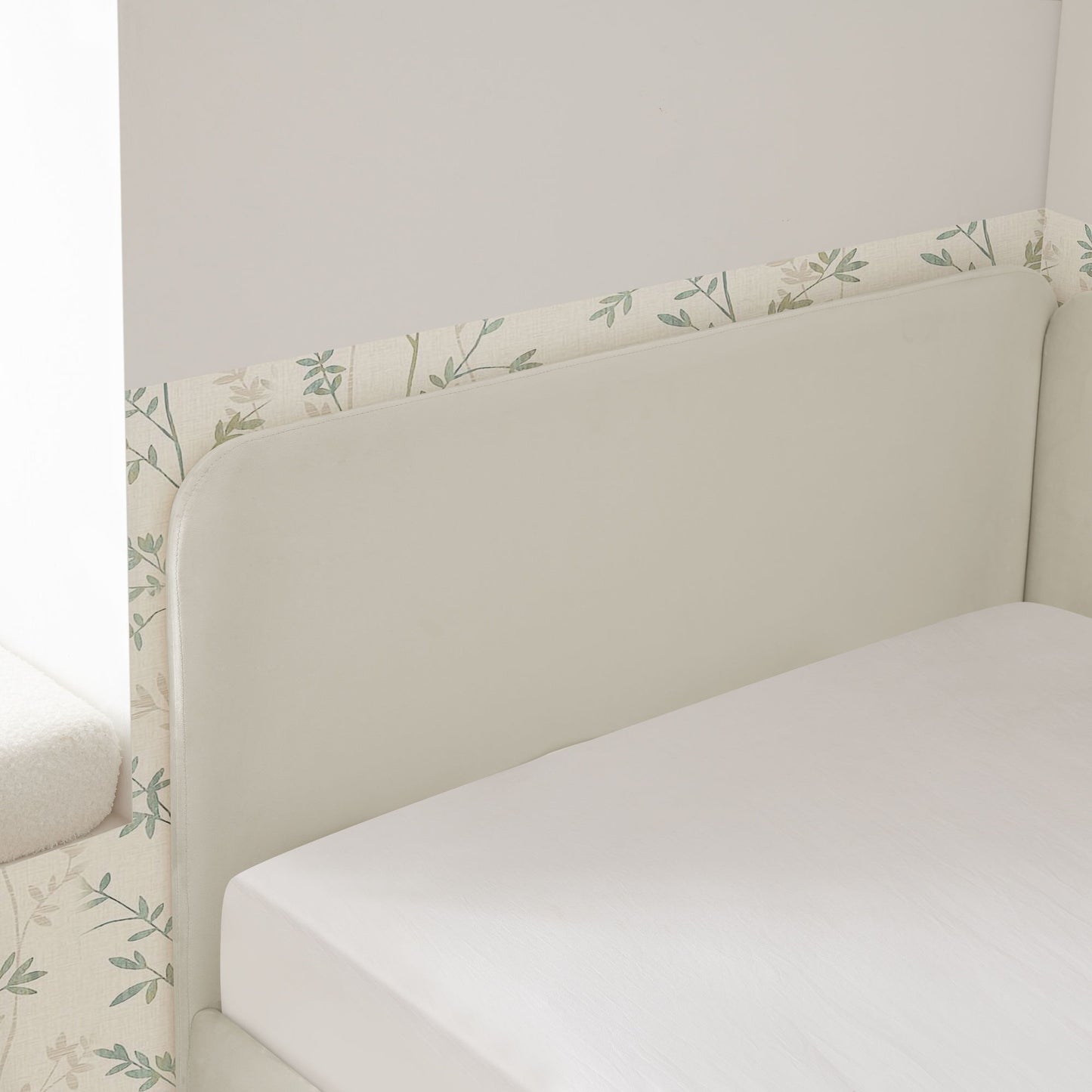 Upholstered Platform Bed Frame With 2 Storage Drawers And Adjustable Sofa Bed