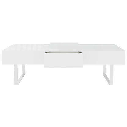 Rectangular Coffee Table With Hidden Storage