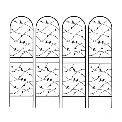 Garden Rustproof Trellis For Climbing Plants