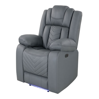 Raize - Power Living Room Set With Storage Console And Cup Holders