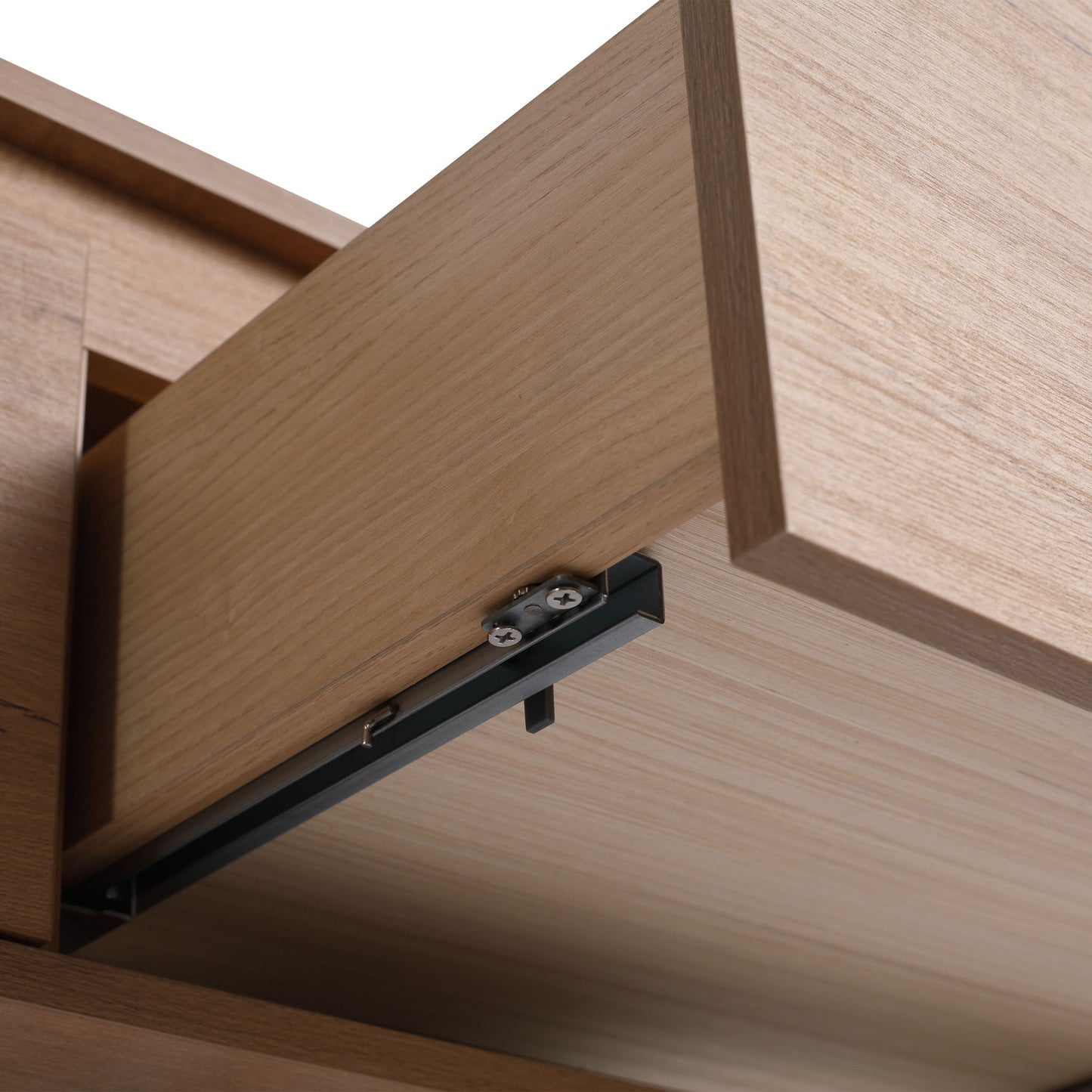 Modern Minimalist Bathroom Cabinet With Soft Close Drawers And Floating Mounting Design