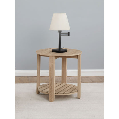 Altos - 1 Shelf Round Table