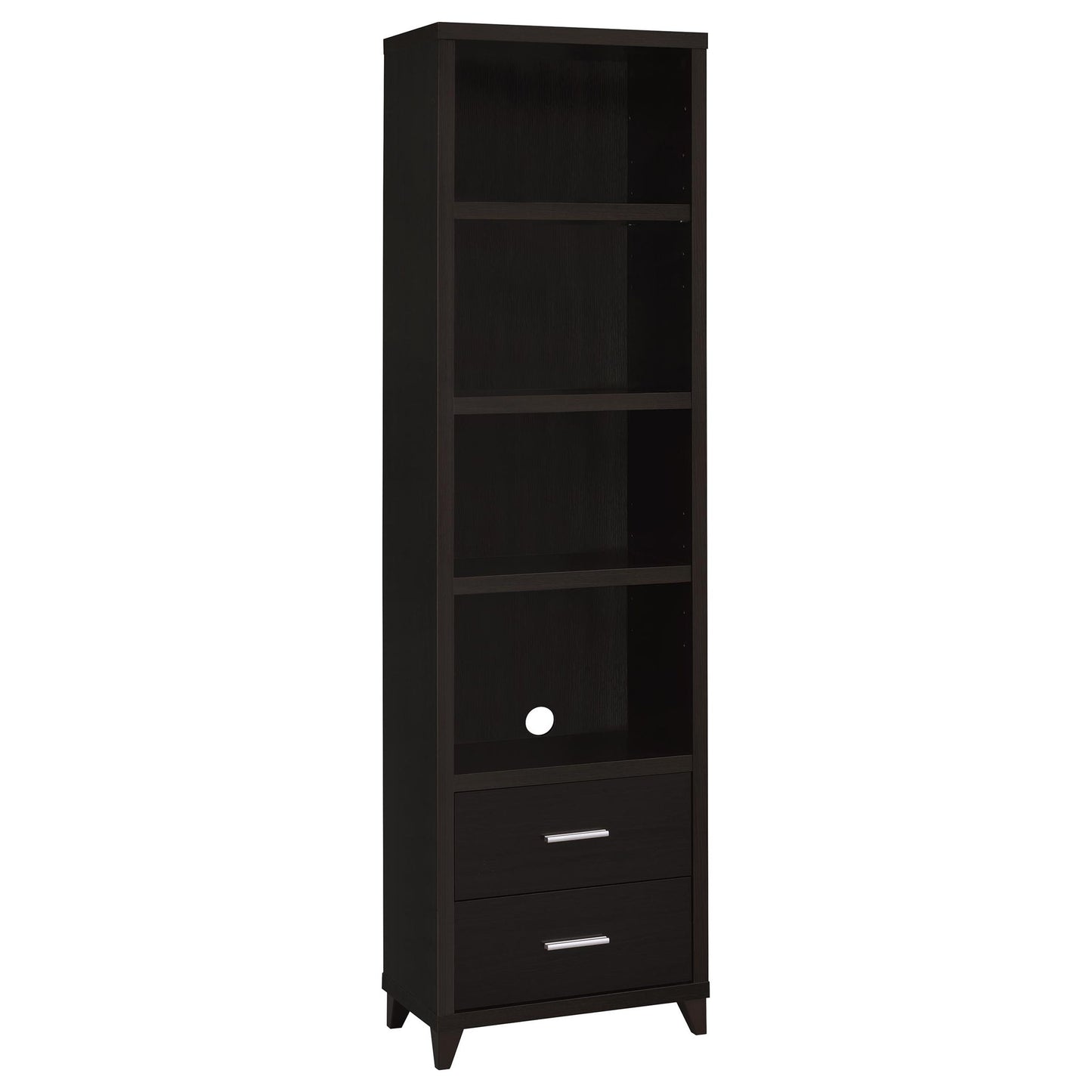 Barnaby - 4 Piece Rectangular Entertainment Center - Cappuccino