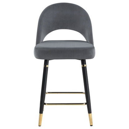 Open Back Counter Height Stools (Set of 2)
