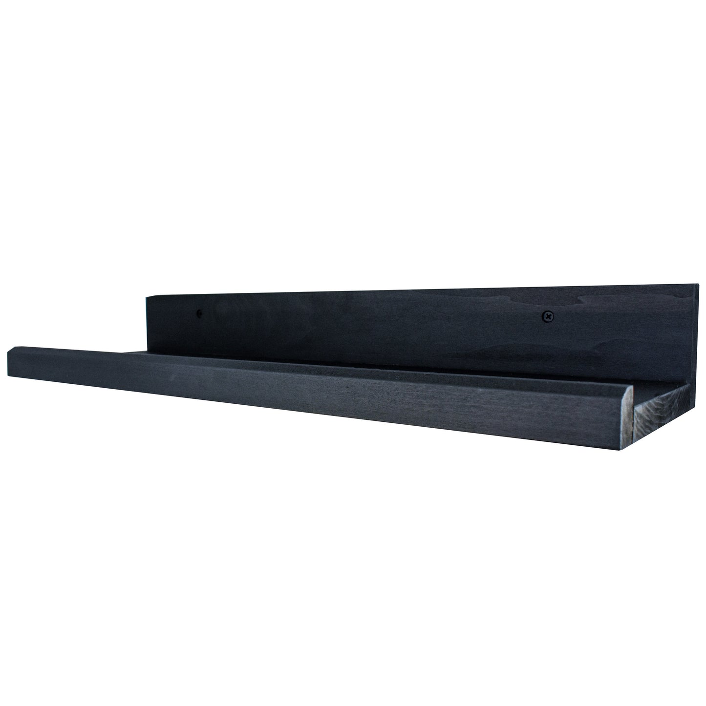 Ledge Wall Shelf Black 24x8x3.5