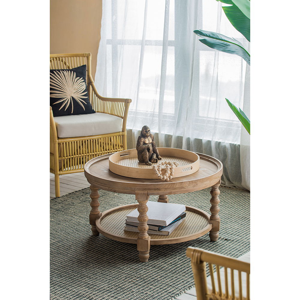 Round 2 Tiered Side Tabel, End Tabel For Lving Room Bedroom Entryway