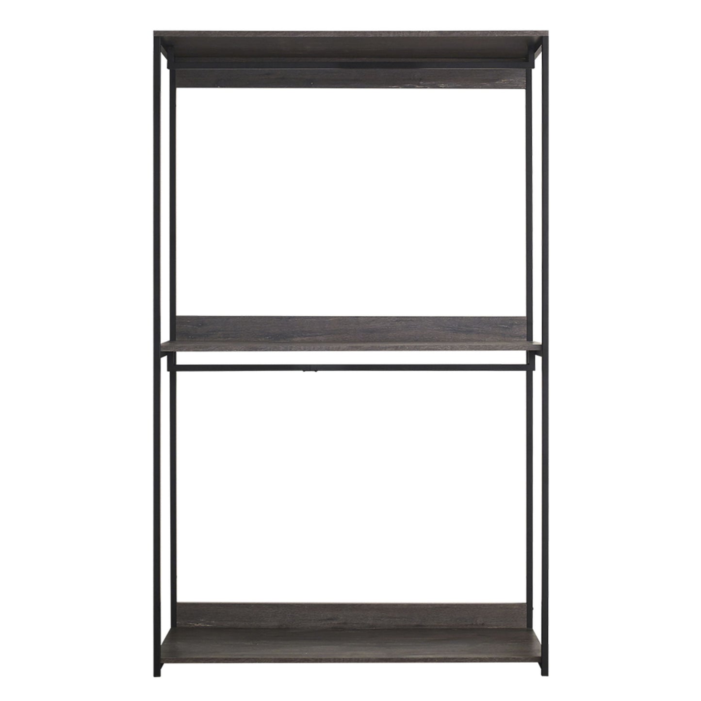 Monica - Walk-In Closet System, Modular Design - Rustic