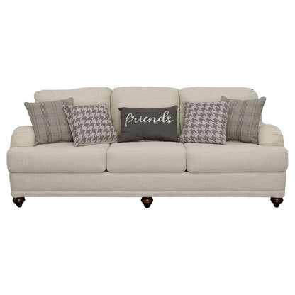 Anderson - 2 Piece Cushion Back Living Room Set - Gray