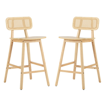 Bari - Indoor Wood Barstool (Set of 2)