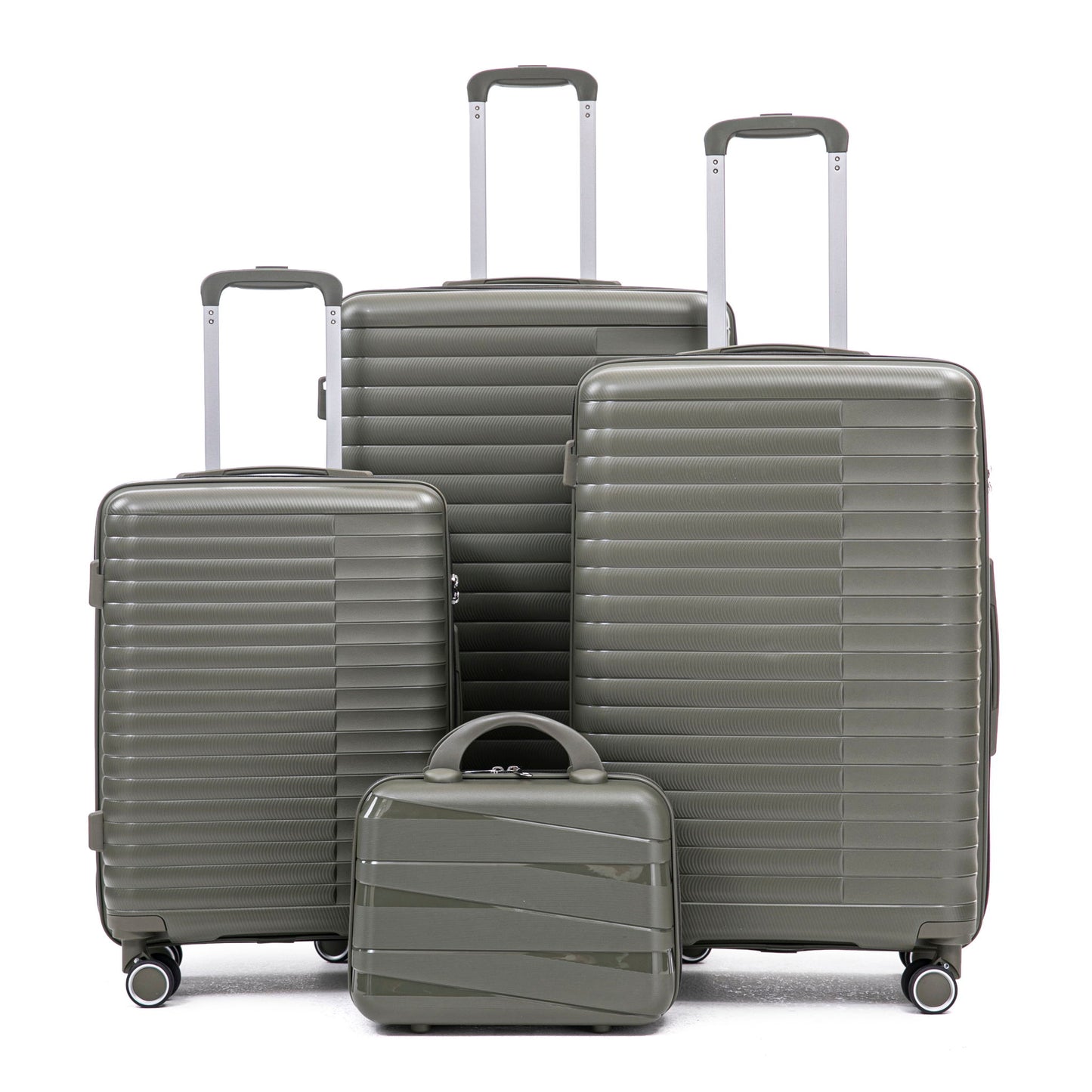 4 Piece Luggage Set, Combination Lock