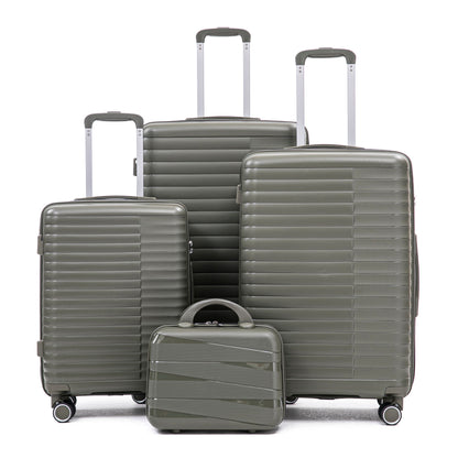 4 Piece Luggage Set, Combination Lock