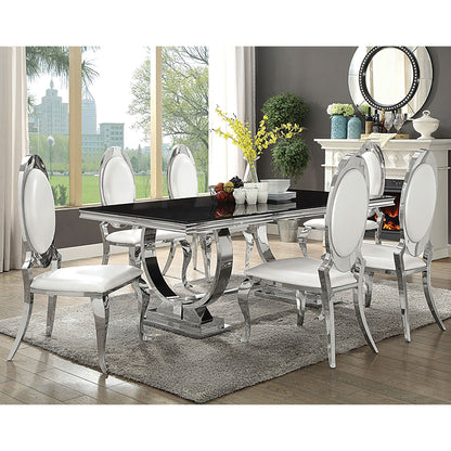 Chester - Upholstered Dining Side Chair (Set of 2) - Creamy White