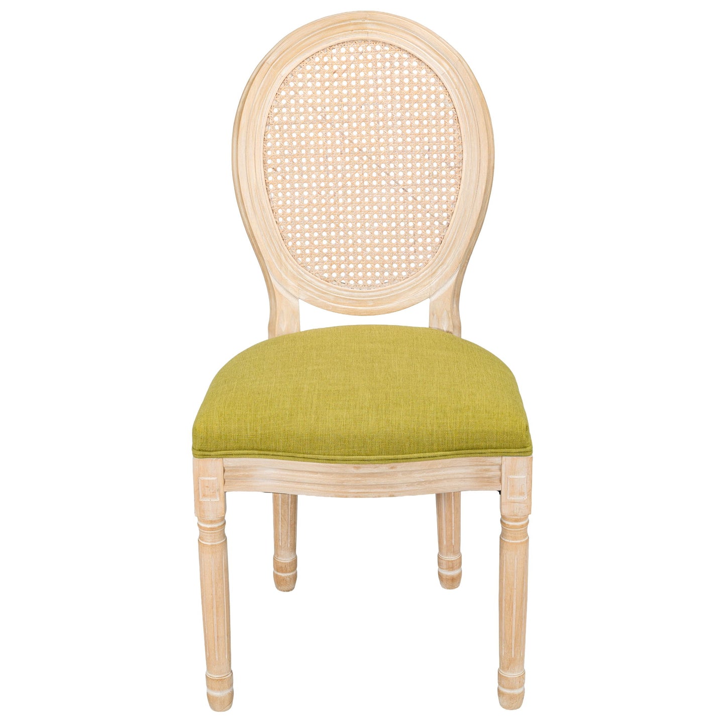 French Country Dining Chairs & Round Back (Set of 2)