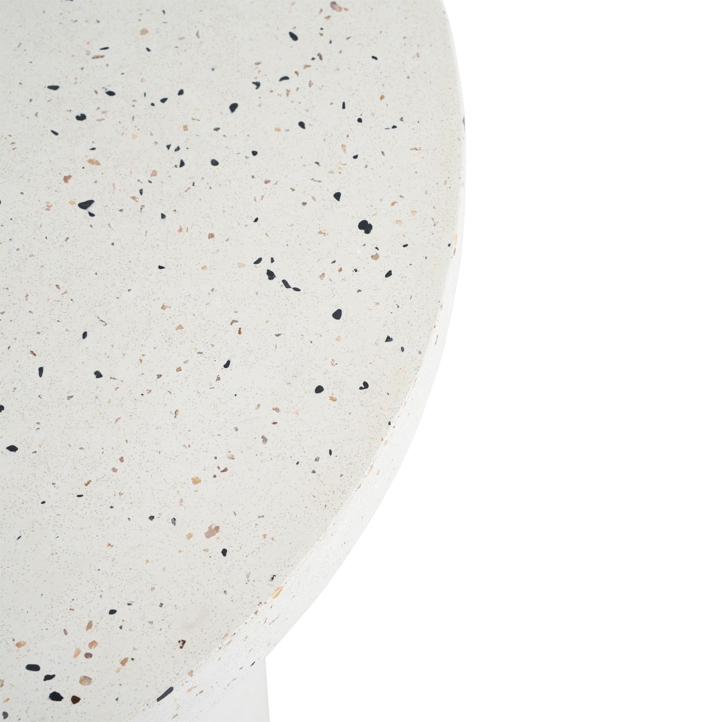 Terrazzo - Outdoor Side Table - White
