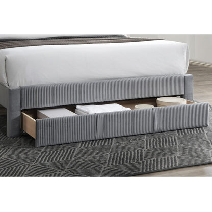 Contemporary Bed With Storage Drawer