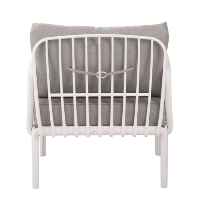 Outdoor Patio Club Chair, Waterproof Thick Cushion Deep Seating