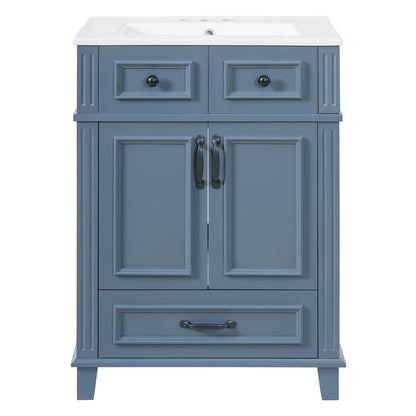 Bathroom Vanity With Sink, Storage Cabinet