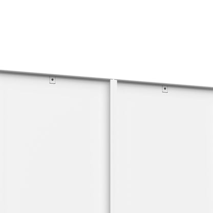 Industrial Bookcase Tall With Adjustable Shelves, Drawers & Doors