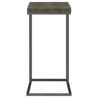 Mortimer - Snack Table With Expandable Top - Gray