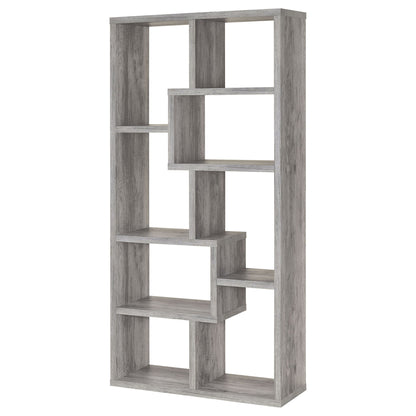 Lawton - 7 Shelf Bookshelf - Driftwood