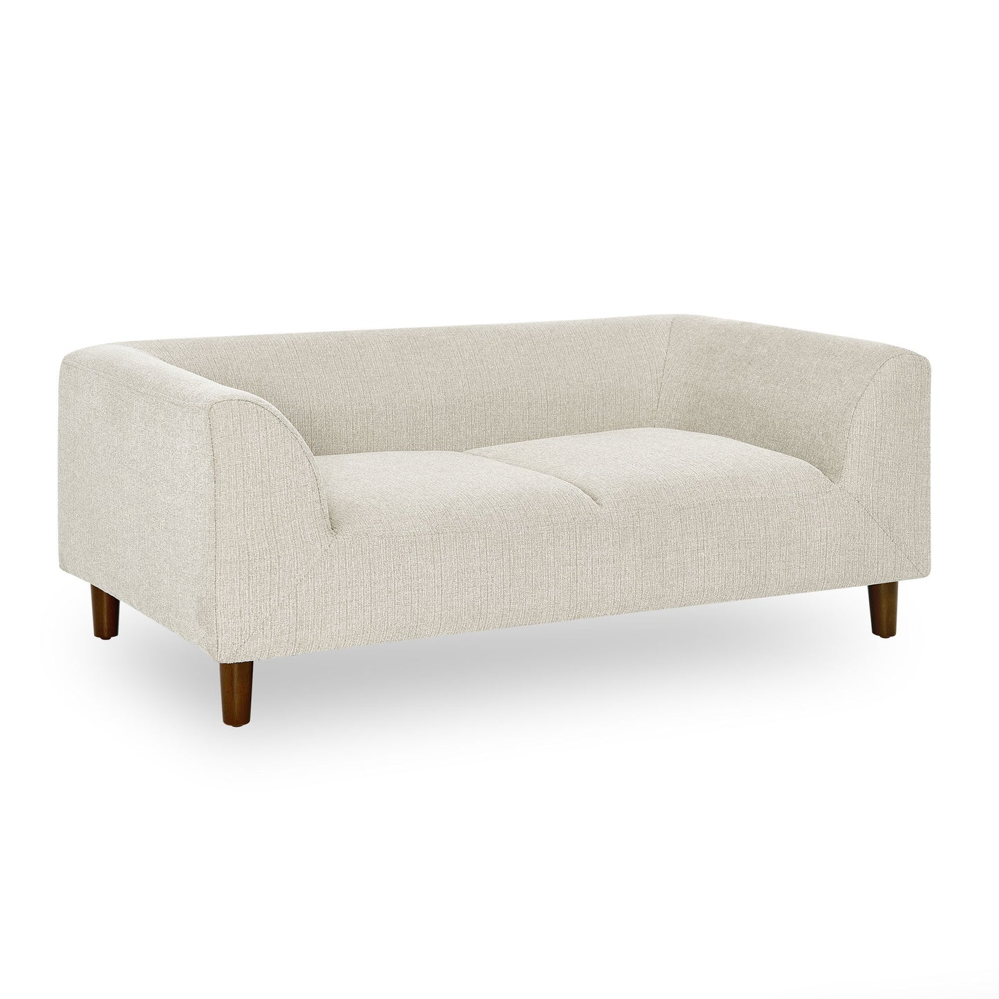 Modern Rectangular Pet Sofa With Backrest And Armrests For Small And Medium Dogs, Soft Cushion