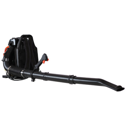 Powerful 76Cc 4 Stroke Gasoline Blower Epa Compliant Red Plastic - Red
