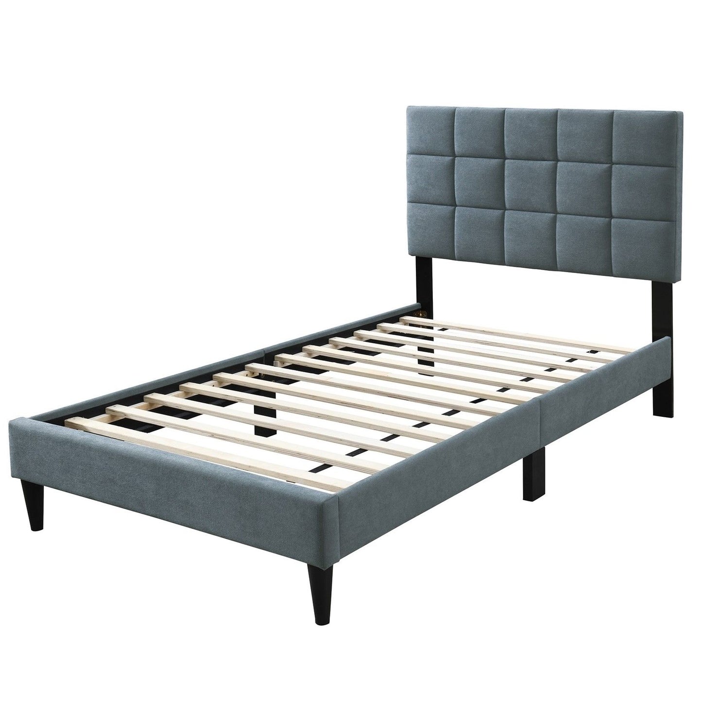 Modern Bed With Adjustable Headboard