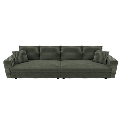 Modern Comfy Upholstered Sofa Cloud Couch & Deep Seat Couches