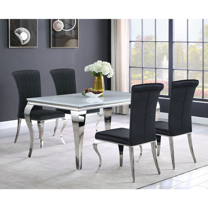 Elegant Upholstered Side Chairs (Set of 4)