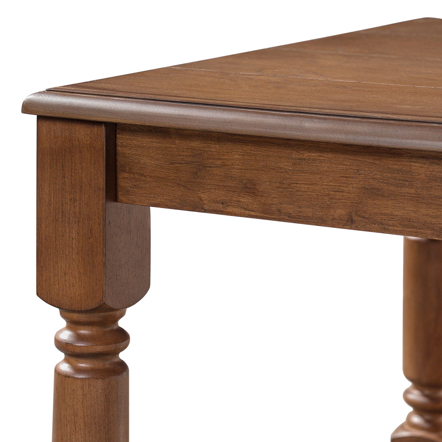 Coffee Table With Slatted Lower Shelf For Living Room