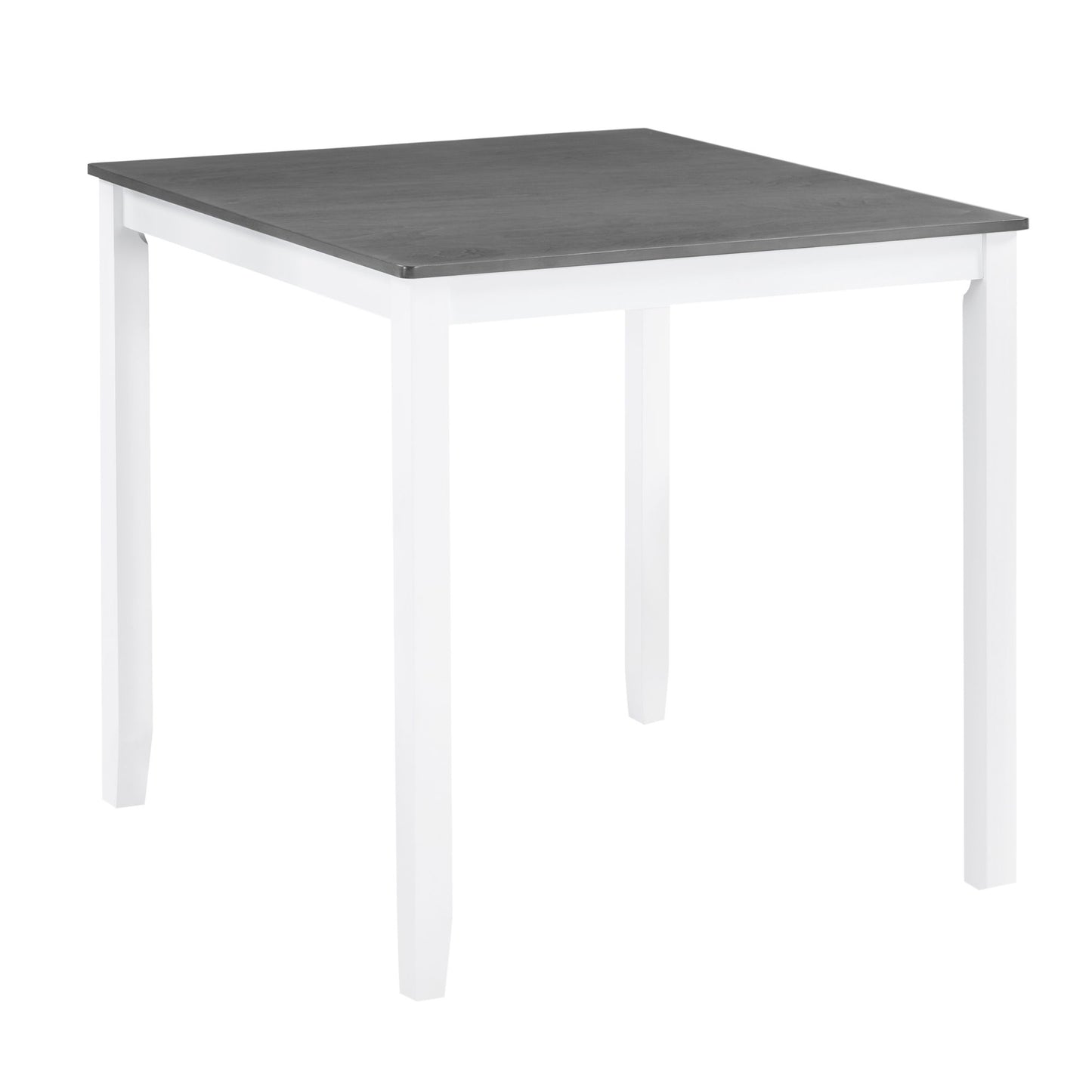 5 Piece Counter Height Dining Table Set With 4 Chairs