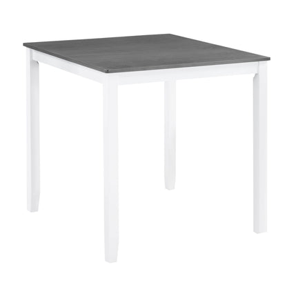 5 Piece Counter Height Dining Table Set With 4 Chairs