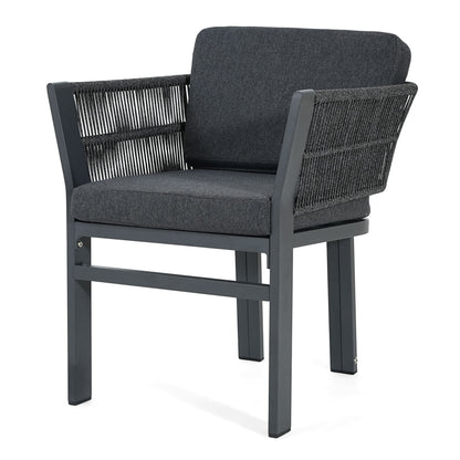 Outdoor Dining Chair, All-Weather Patio Seating For Backyard (Set of 2)
