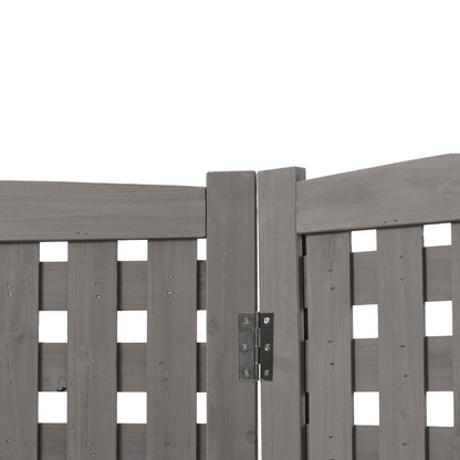 3 Panel Outdoor Air Conditioner Fence Screen