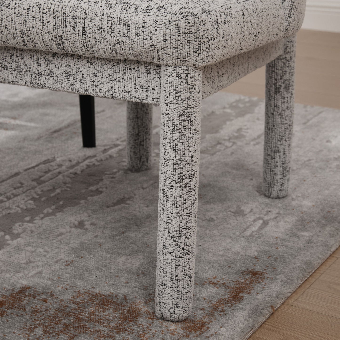 Wide Minimalist Dining Chair