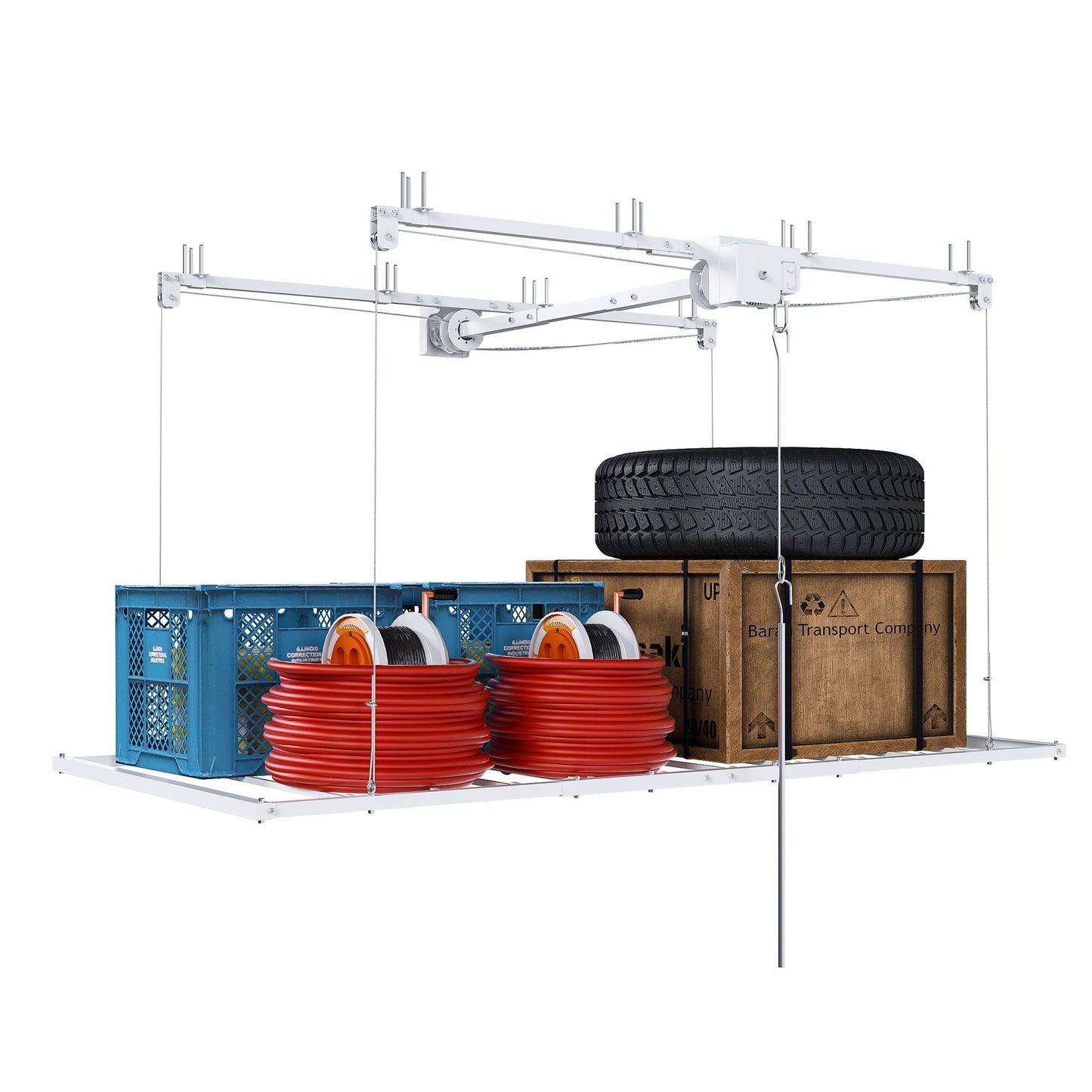 Overhead Garage Storage Rack For Ceilings
