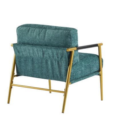 Modern Accent Chair With Cushions, Cozy Seating